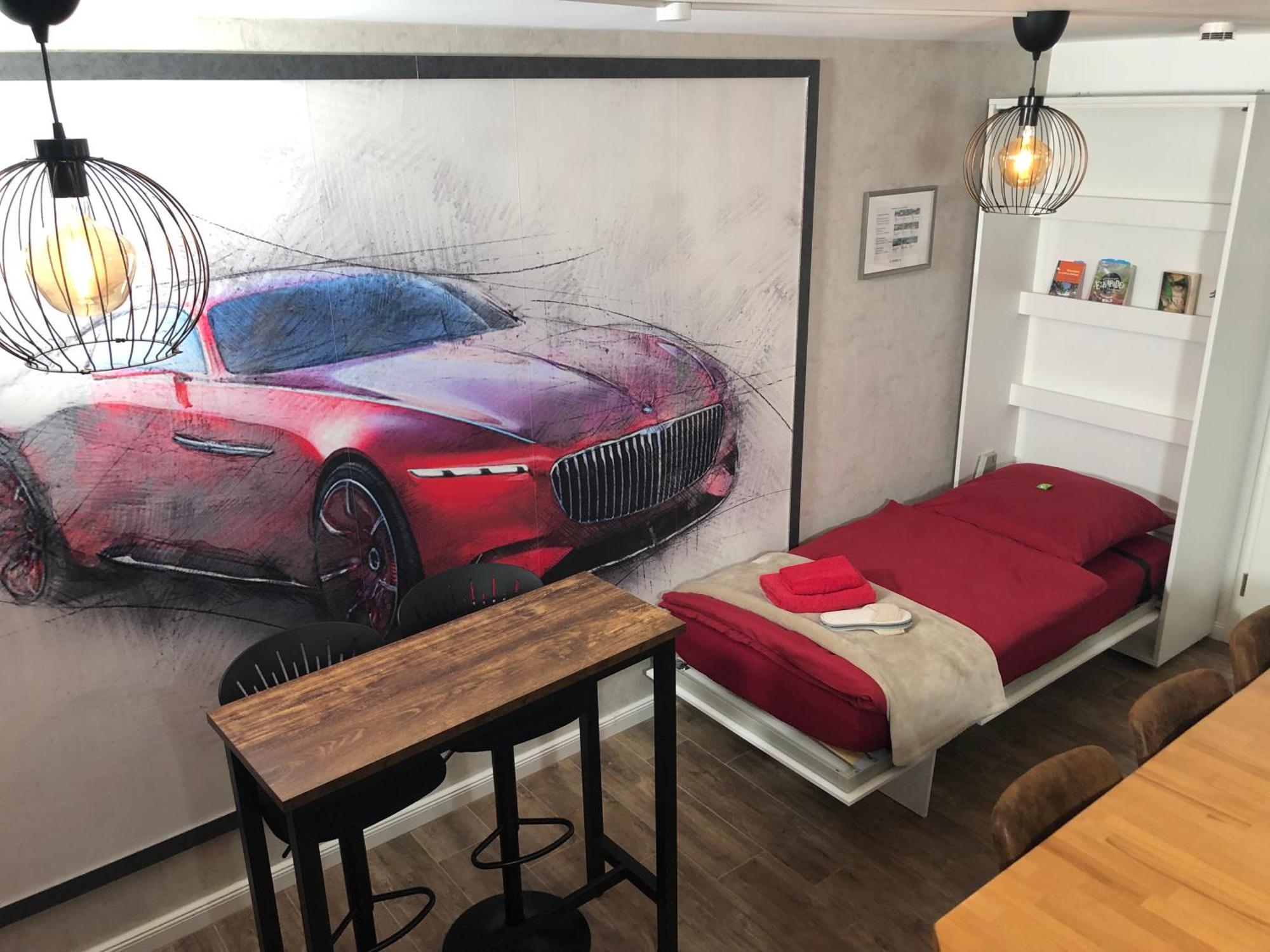 Stylisches Maybach Appartement Mit Terrasse Fuer 5 Personen, 5 Betten, Grosse Kochinsel, Homeoffice Mit 250Mbit Wlan Aidlingen Luaran gambar